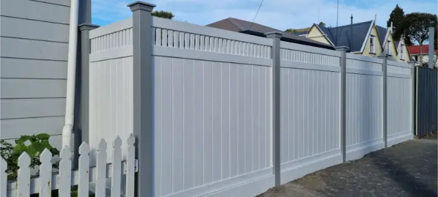 Chatterbox Fence Painted